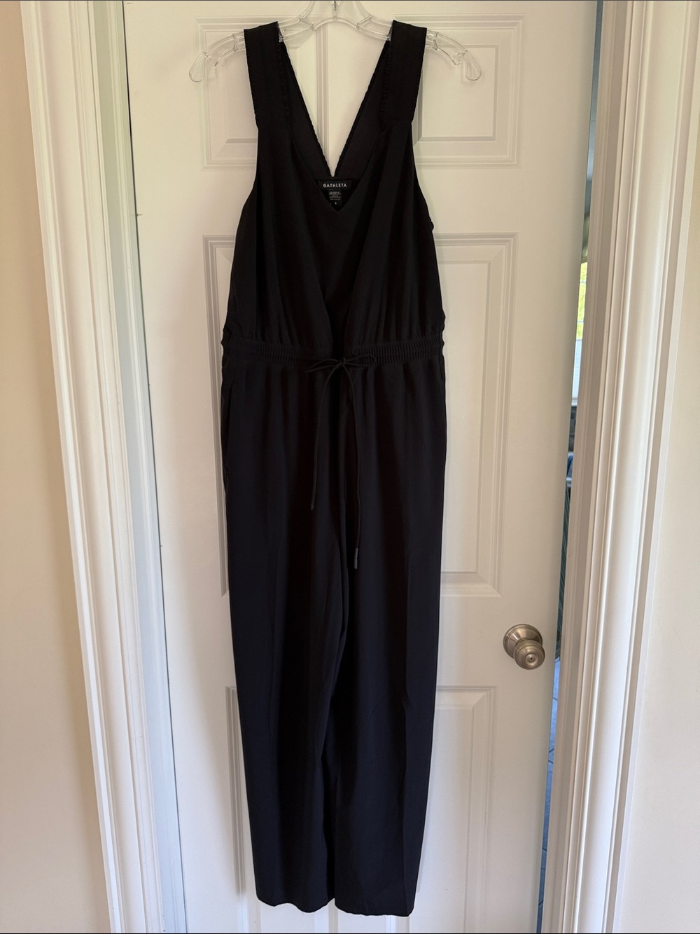 Athleta Savannah Jumpsuit Size 8 - Picture 5 of 7